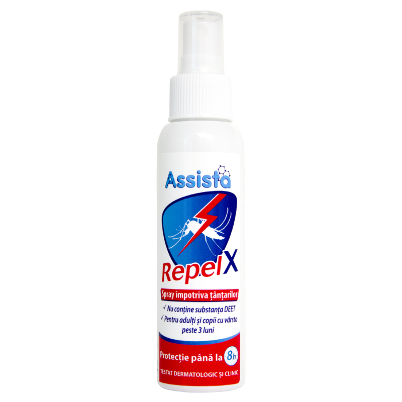 Assista RepelX- Mosquito-Repellent Spray 100 ml Assista RepelX- Mosquito-Repellent Spray 100 ml