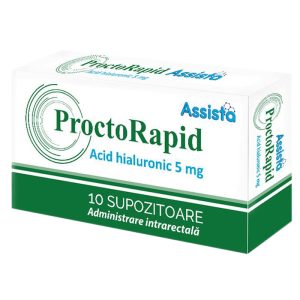 Assista ProctoRapid- 10 Suppositories